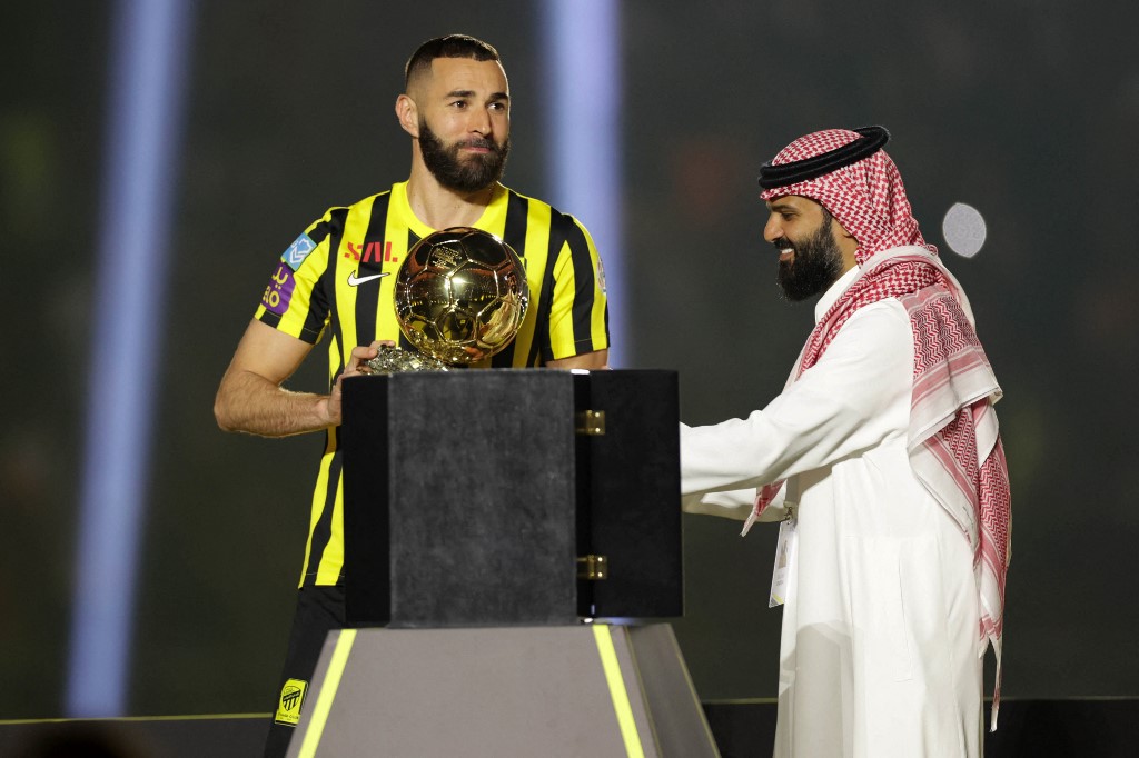 Benzema Welcomed By Saudis